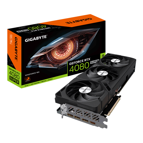 Gigabyte GeForce RTX 4080 SUPER WINDFORCE 16GB GDDR6X Graphics Card