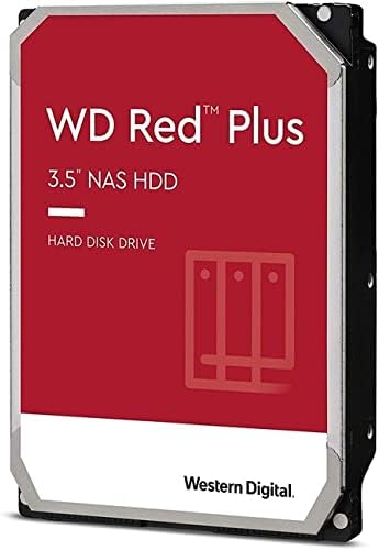 Western Digital WD Red Plus 12TB 3.5" SATA 7200RPM NAS Internal Hard Disk Drive