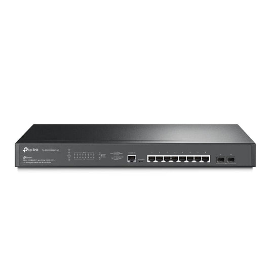 TP-Link TL-SG3210XHP-M2 Jetstream 8 Port Multi-Gigabit L2+ Managed PoE Switch with 8-Port PoE+