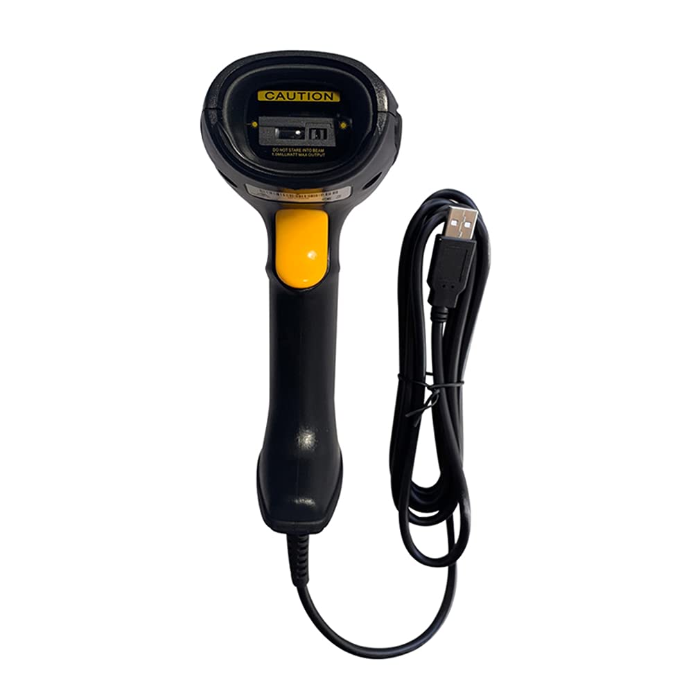 Pegasus PS3160 1D/2D USB Wired Handheld Barcode Scanner - Black