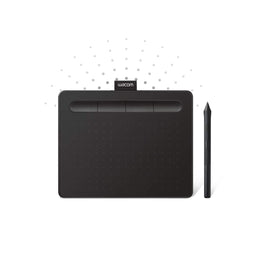 Wacom Intuos Small CTL-4100WL 7.8" Slim Bluetooth Digital Graphics Tablet with Pen - Black