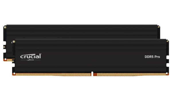 Crucial Pro 32GB Kit (2x16GB) DDR5-5600Mhz UDIMM Desktop Memory