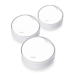 TP-Link AX3000 DECO X50-POE Dual-Band Whole Home Mesh WiFi 6 System with PoE - 3 Pack