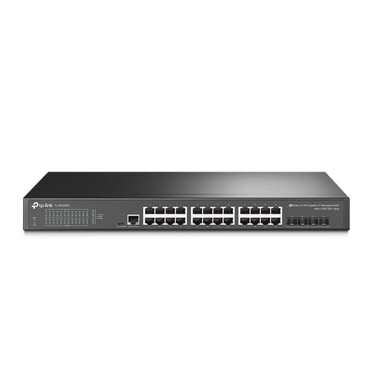 TP-Link TL-SG3428X Omada 24 Port L2+ Smart Managed Switch with 4 x 10GE SFP+ Slots