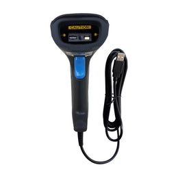 Pegasus PS3161 2D USB Wired Handheld Barcode Scanner - Black