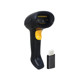 Pegasus PS3260 2D Bluetooth 2.4GHz USB Wireless Barcode Scanner - Black
