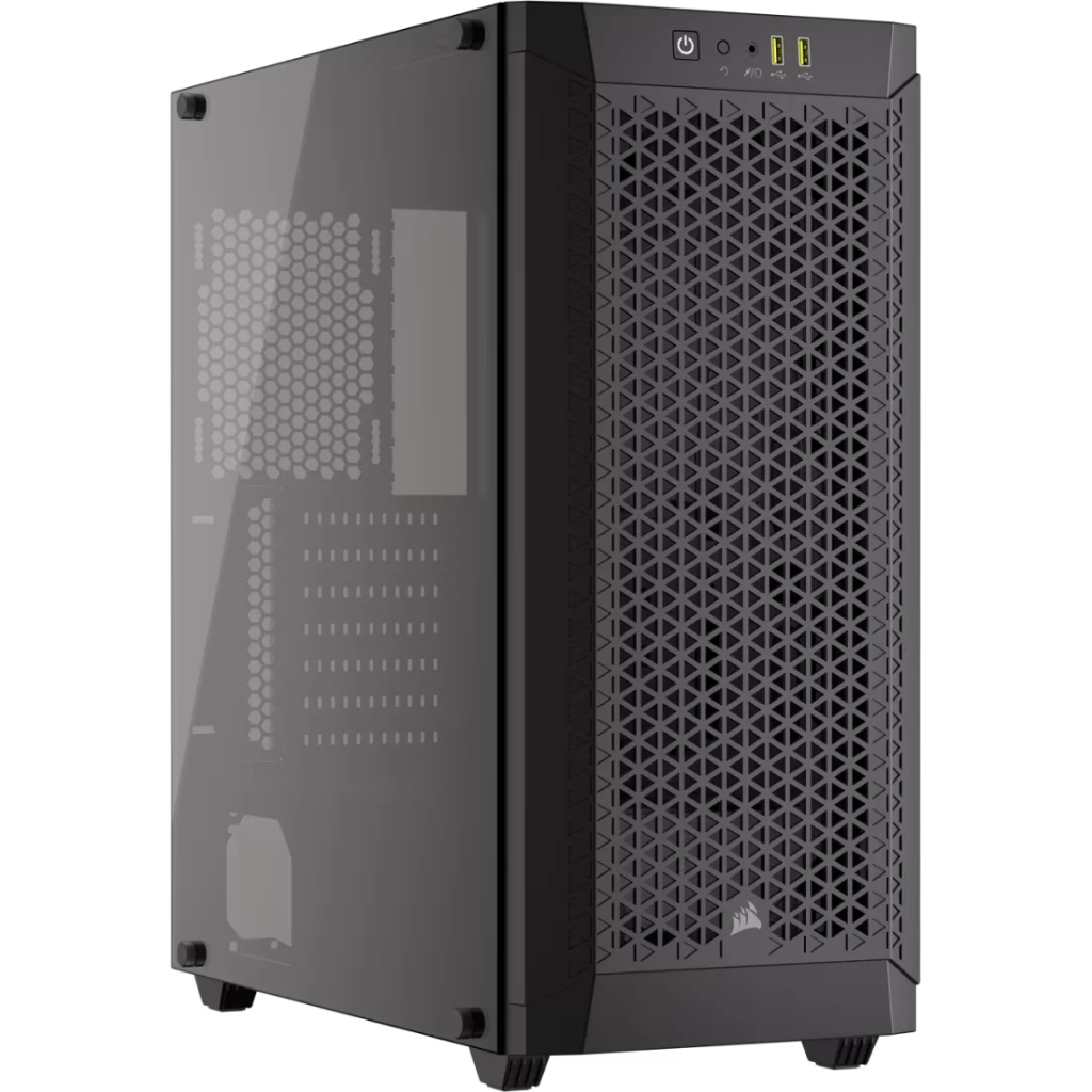 CORSAIR 480T Airflow Tempered Glass Mid-Tower Case- Black