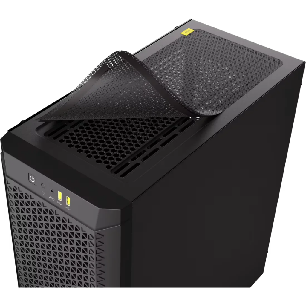 CORSAIR 480T Airflow Tempered Glass Mid-Tower Case- Black