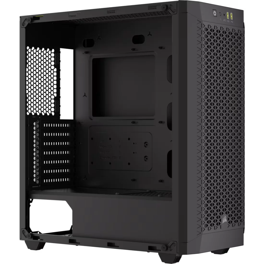 CORSAIR 480T Airflow Tempered Glass Mid-Tower Case- Black