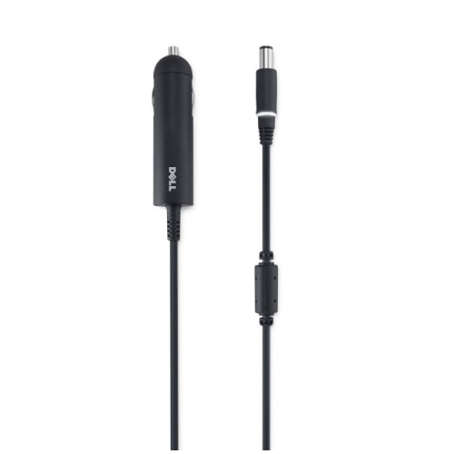 Dell 90W DC 7.4mm, 4.5mm Car and Airplane Auto Air Laptop Power Adapter