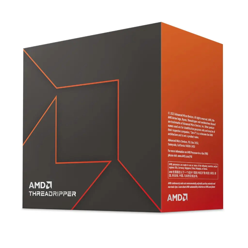 AMD Ryzen Threadripper 7960X 24‑Core 48‑Thread Processor Up to 5.3GHz Boost 128MB Cache-tpstech.in