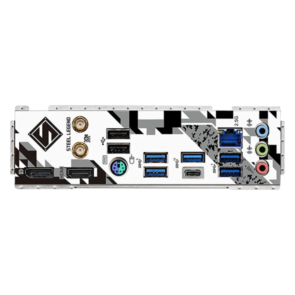 ASRock B760M Steel Legend Wi-Fi DDR5 Intel LGA 1700 Micro ATX Motherboard-tpstech.in