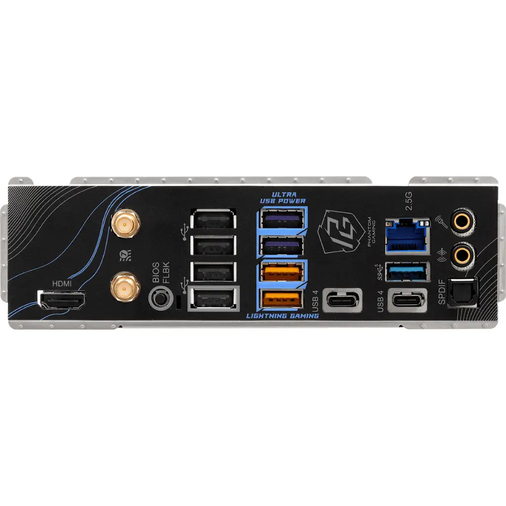 ASRock X870 Riptide Wi-Fi AMD X870 AM5 DDR5 ATX Motherboard-tpstech.in