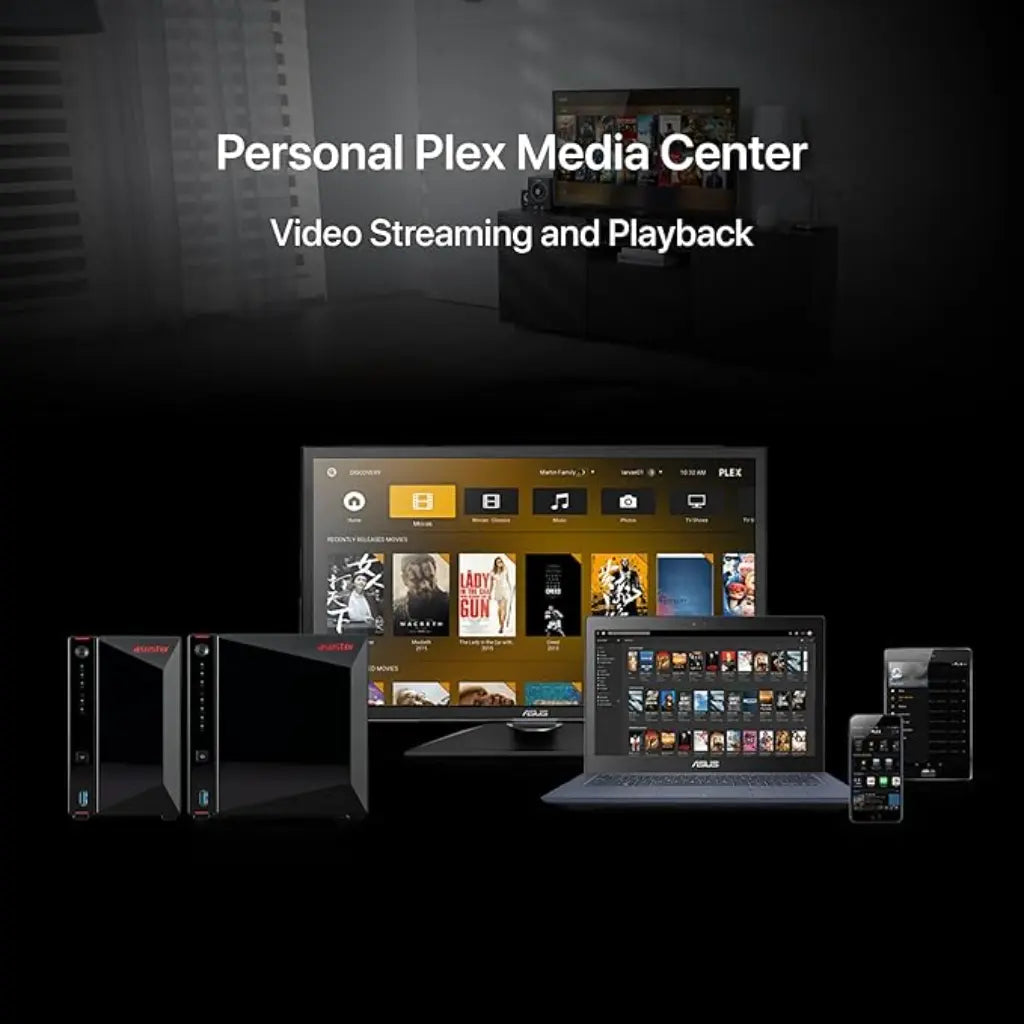 ASUSTOR AS5402T Nimbustor 2 Diskless 2-Bay NAS 2.5GbE-tpstech.in