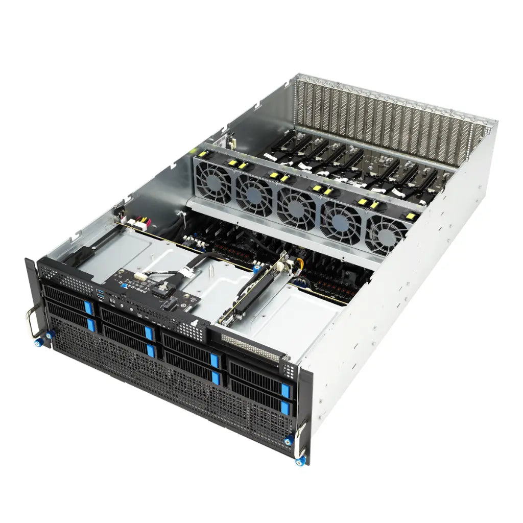 ASUS ESC8000A‑E12 Dual AMD EPYC 9004 4U GPU Server with 8 Dual‑Slot GPUs-tpstech.in