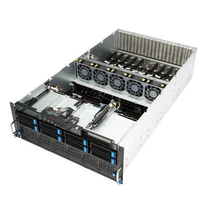 ASUS ESC8000A‑E12 Dual AMD EPYC 9004 4U GPU Server with 8 Dual‑Slot GPUs-tpstech.in