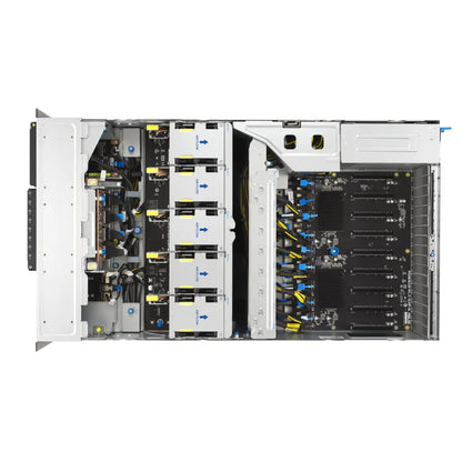 ASUS ESC8000A‑E13P 4U GPU Server with Dual AMD EPYC 9005 Processors, NVIDIA MGX Architecture, 8× 600W Dual‑Slot GPU Support-tpstech.in