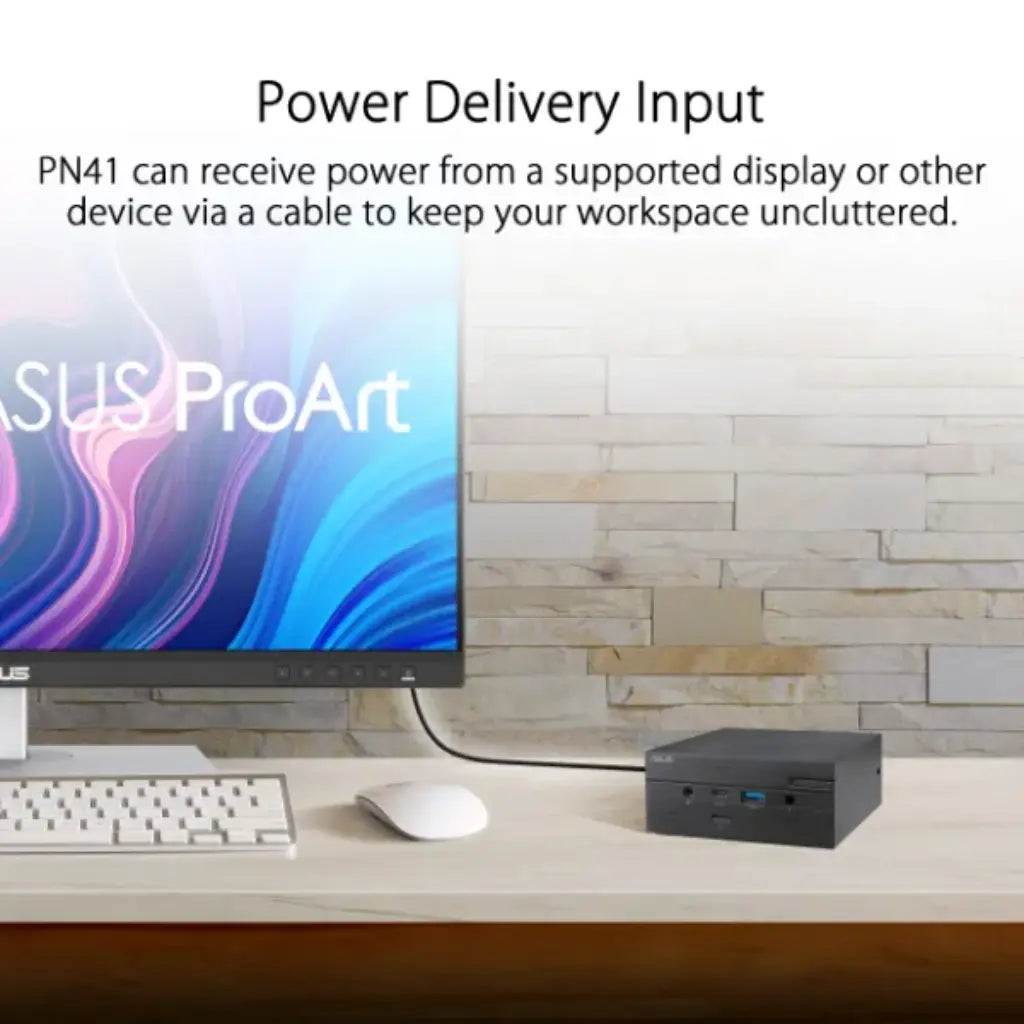 ASUS Mini PC PN41‑BBC0279MV Celeron N4500 8GB RAM 128GB NVMe SSD Windows 11-tpstech.in