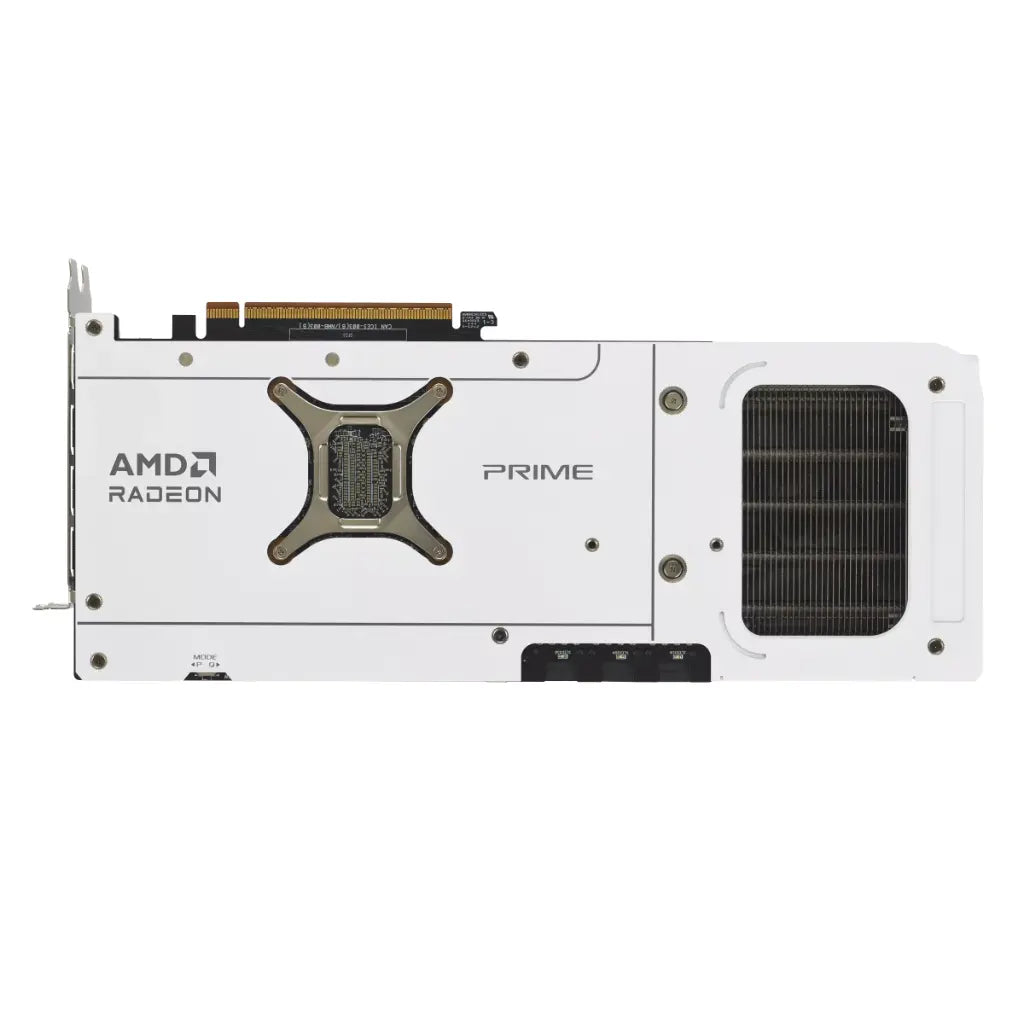 ASUS Prime RX 9070 XT White OC Edition 16GB GDDR6 Graphics Card-tpstech.in