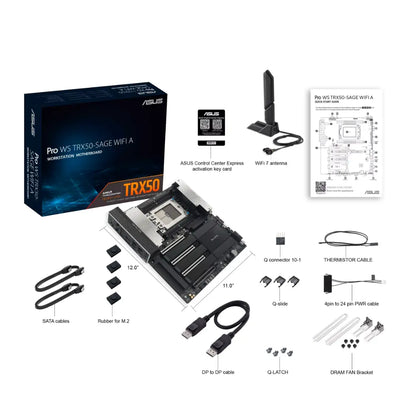 ASUS Pro WS TRX50‑SAGE WIFI A TRX50 sTR5 SSI CEB Motherboard-tpstech.in