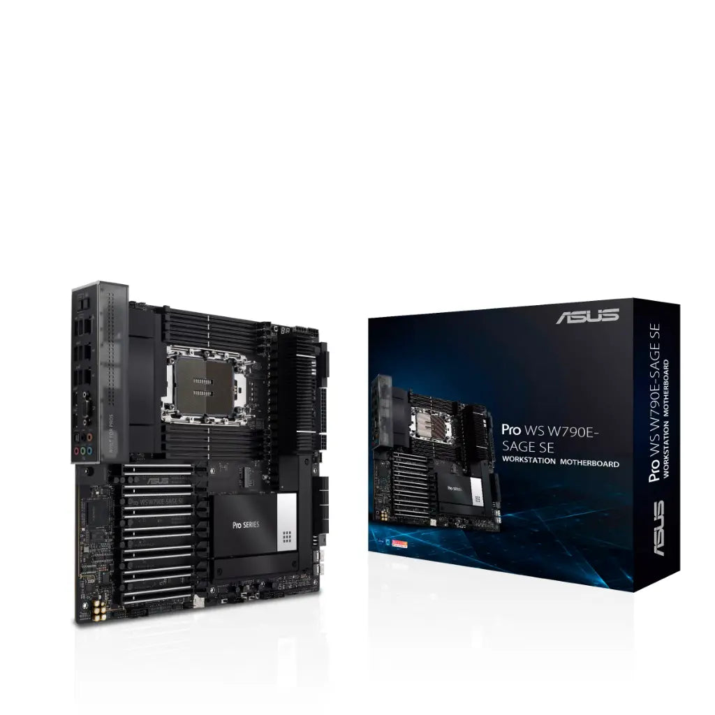 ASUS Pro WS W790E‑SAGE SE W790 LGA4677 EEB DDR5 Workstation Motherboard-tpstech.in