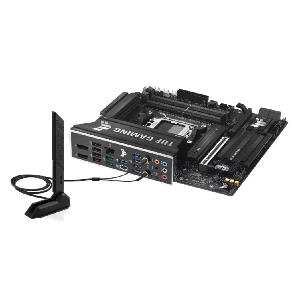 ASUS TUF GAMING B850M-PLUS WIFI B850 AM5 DDR5 Micro-ATX Motherboard with Wi-Fi 6E-tpstech.in