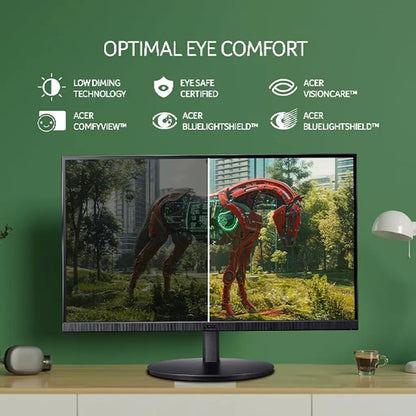 Acer CB272K 27" 60Hz 4ms 4K UHD IPS Monitor HDR10 Built-in Speakers-tpstech.in
