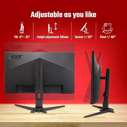 Acer Nitro XV272U F3 27″ 300 Hz 0.5 ms WQHD IPS Agile‑Splendor Monitor-tpstech.in