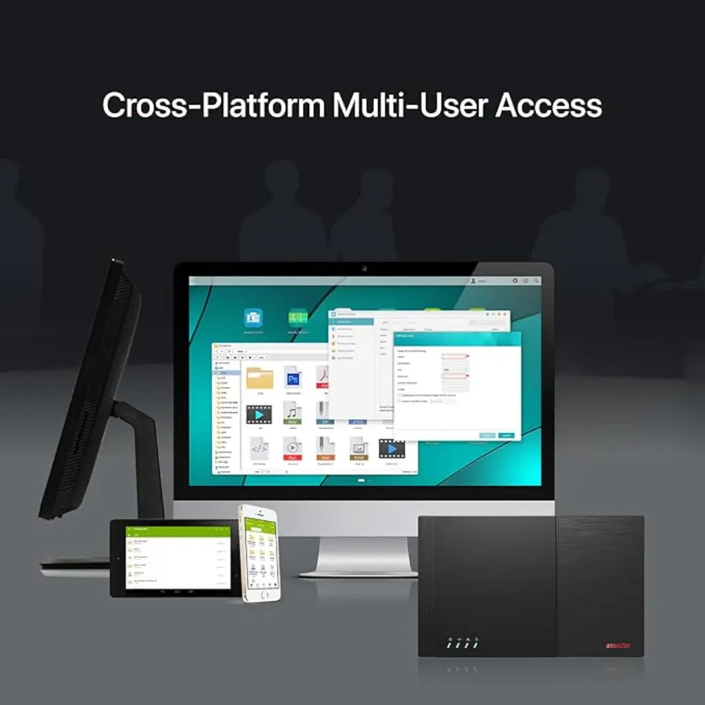 Asustor Flashstor 6 FS6706T 6 Bay M.2 NVMe SSD NAS-tpstech.in