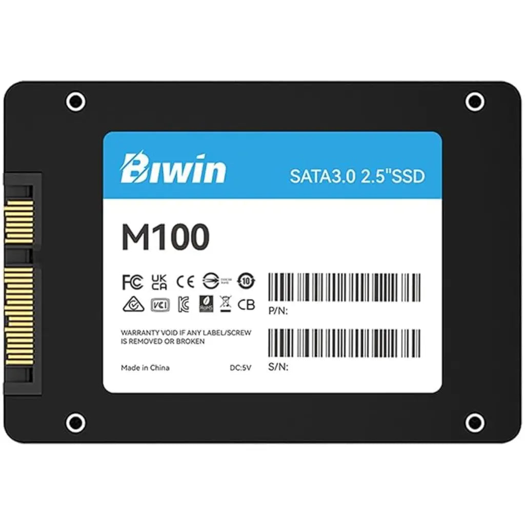 Biwin M100 2.5'' 128GB SATA III Internal Solid State Drive-tpstech.in