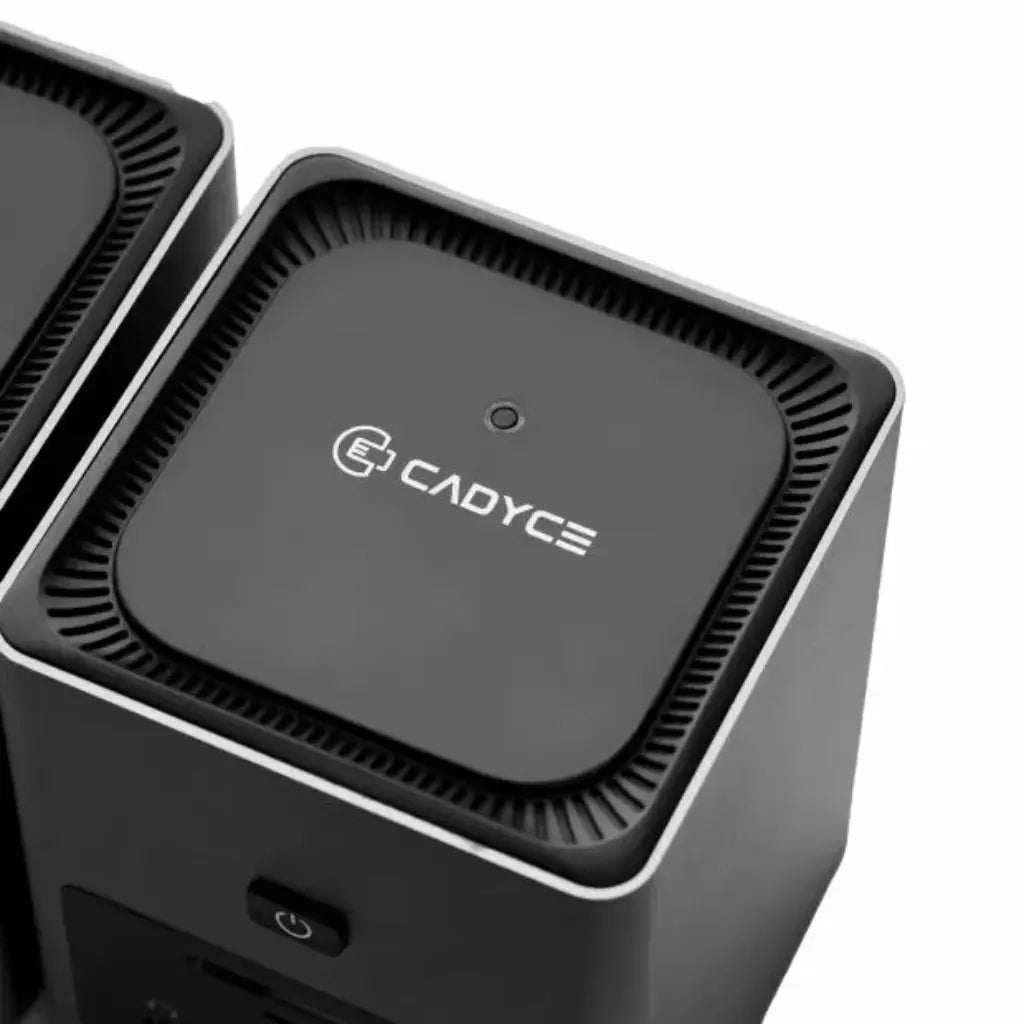 Cadyce CA-2HDQD USB-C Dual HDMI Cube Docking Station USB 3.0 Hub-tpstch.in