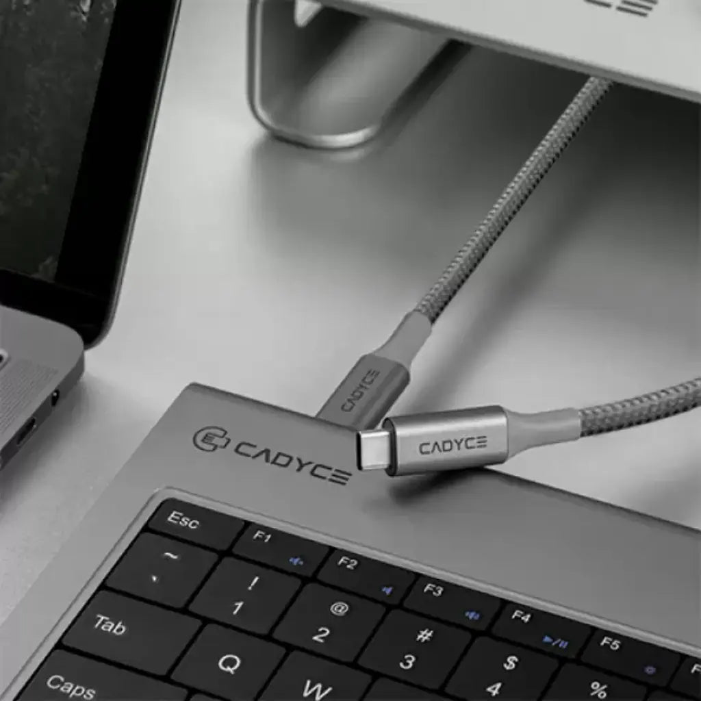 Cadyce CA-C2C 2M USB-C Sync & Charge Cable - CADMiUM Space Gray -tpstech.in