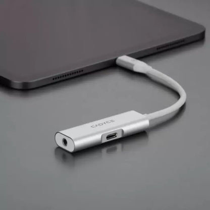 Cadyce CA-CAUC USB-C to 3.5mm Audio Adapter with PD Charging-tpstech.in