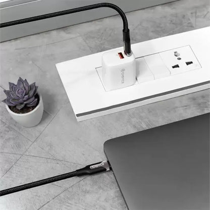 Cadyce CA-CC140 USB-C 3.1 Gen2 Sync & Charge Cable 140W PD 4K@60Hz-tpstech.in