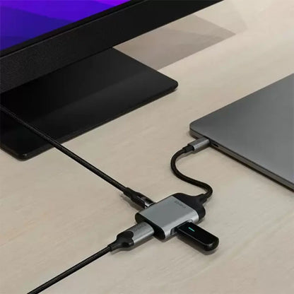 Cadyce CA-CHM60 USB-C 3.1 to HDMI 4K@60Hz Multi-Port Converter with USB 3.0-tpstech.in