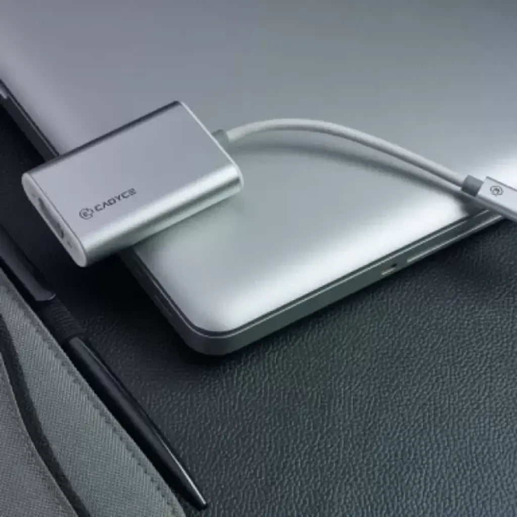 Cadyce CA-CVM USB-C to VGA Multiport Adapter with USB 3.0-tpstech.in