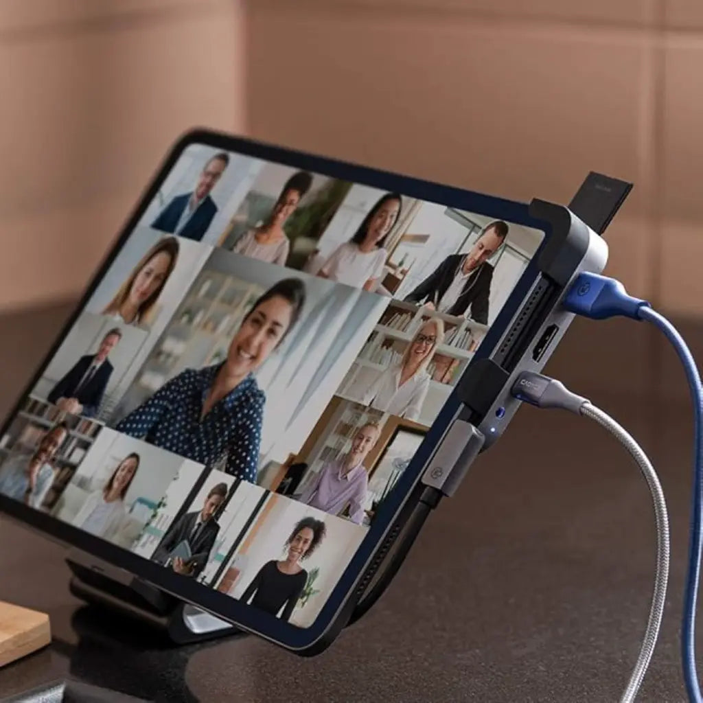 Cadyce CA-IPDS USB-C iPad Pro Docking Station with 4K HDMI 100W PD SD/MicroSD & Audio Jack-tpstech.in