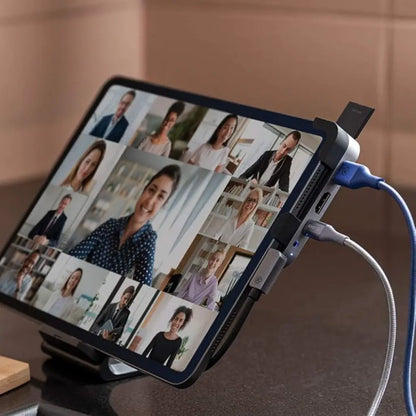 Cadyce CA-IPDS USB-C iPad Pro Docking Station with 4K HDMI 100W PD SD/MicroSD & Audio Jack-tpstech.in