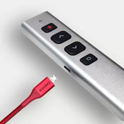 Cadyce CA-PPTR1 Wireless Presentation Pointer with Red Laser 30M Range-tpstech.in