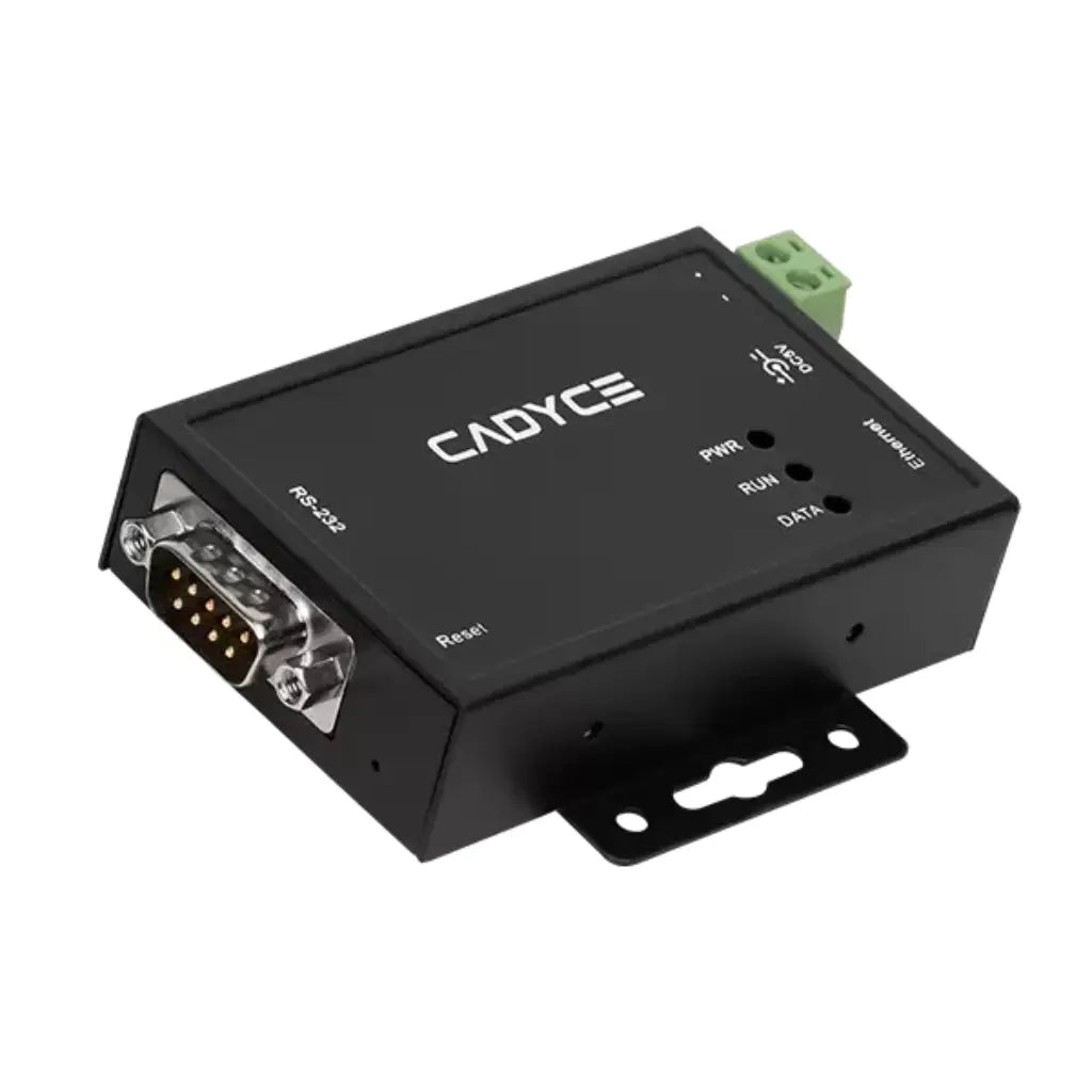 Cadyce CA-RS2RJ RS-232 Serial to 10/100Mbps Ethernet Converter DC 5V Power-tpstech.in