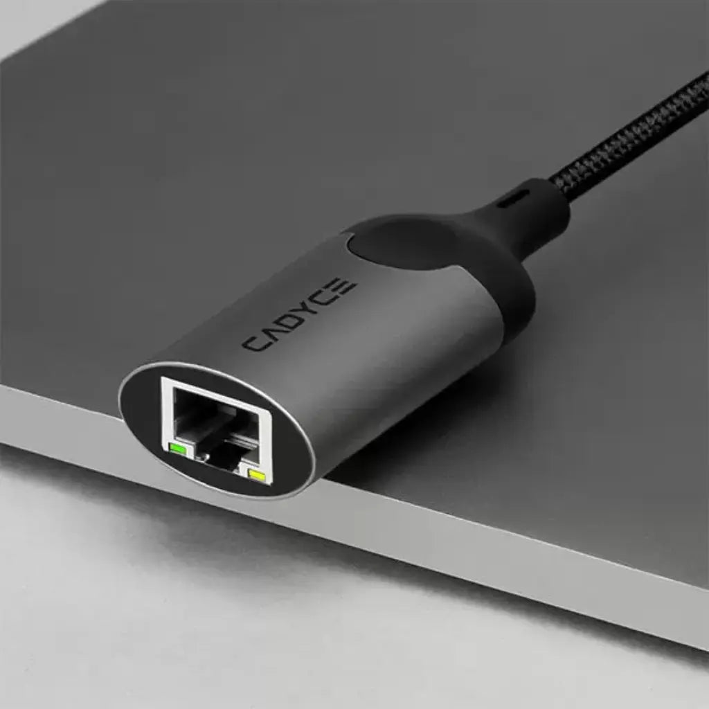 Cadyce CA-U2E USB 2.0 to Ethernet Adapter 10/100Mbps Windows/Mac/Linux/Android Compatible-tpstech.in