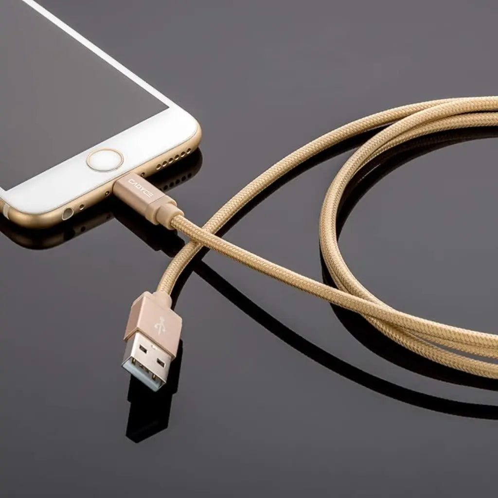 Cadyce CA-ULCG USB Sync Lightning Cable for iPod, iPhone & iPad - 2M-tpstech.in