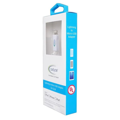Cadyce CA-ULM Lightning to Micro USB Adapter-tpstech.in