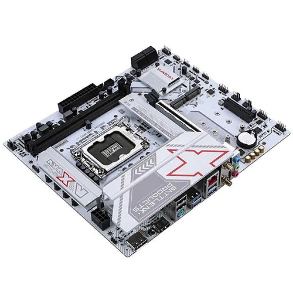 Colorful BATTLE‑AX B860M‑GHA WIFI V20 WiFi 6 B860 LGA 1851 DDR5 mATX Motherboard-tpstech.in