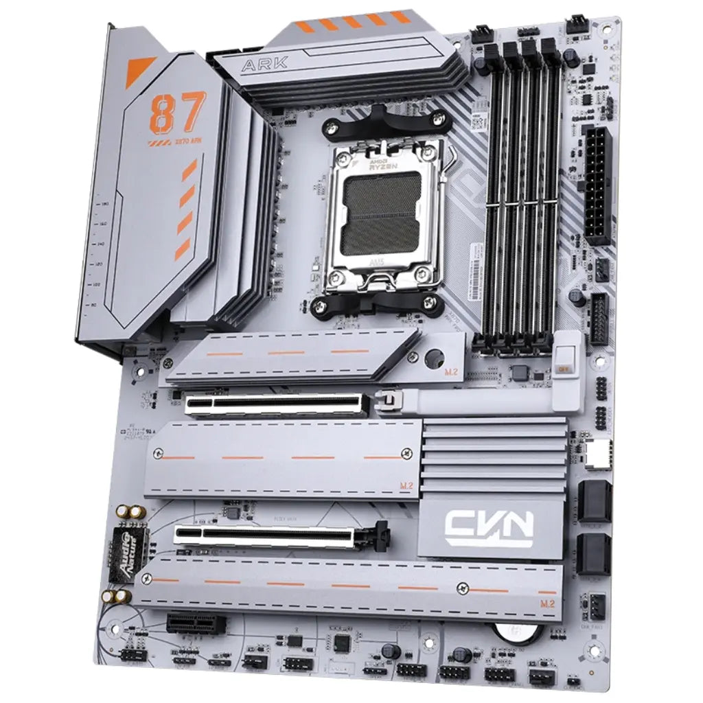 Colorful CVN X870 ARK FROZEN‑V14 Wi‑Fi 7 AMD X870 ATX DDR5 AM5 Motherboard-tpstech.in