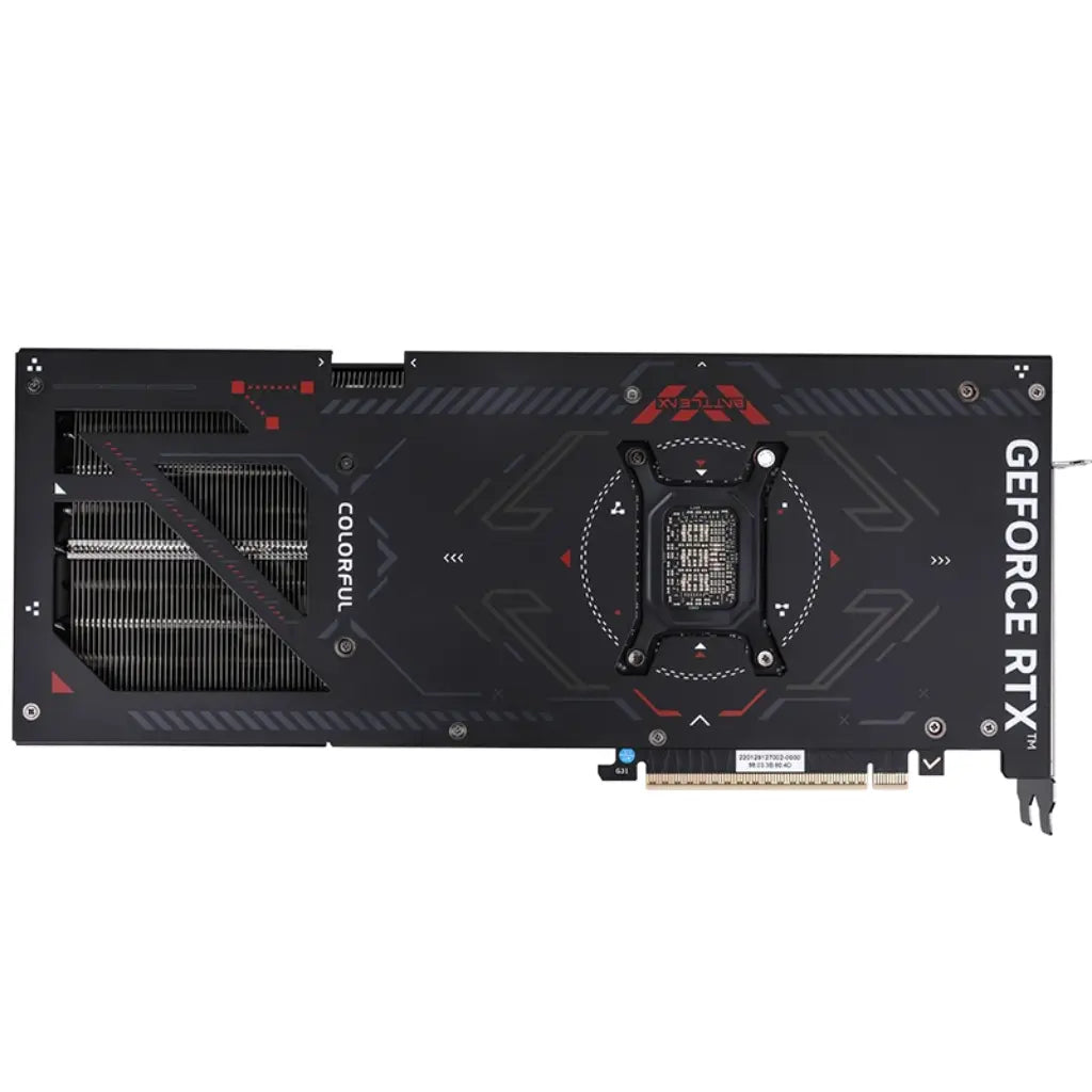Colorful GeForce RTX 5070 Ti NB EX 16GB Axe Cooling Graphics Card - Red Black-tpstech.in