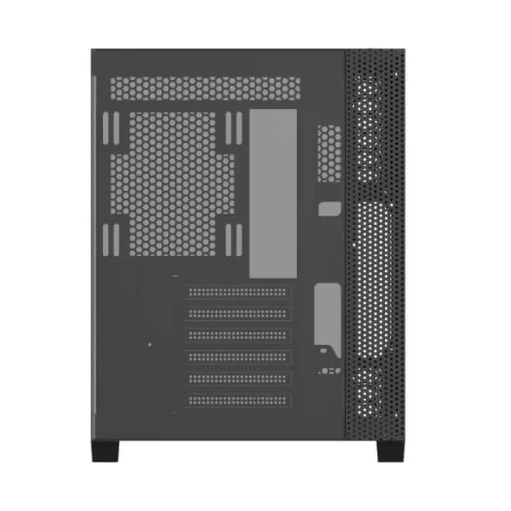 Cooler Master CD600 ARGB ATX Mid Tower Computer Case Full Transparent Sea‑View Design-tpstech.in