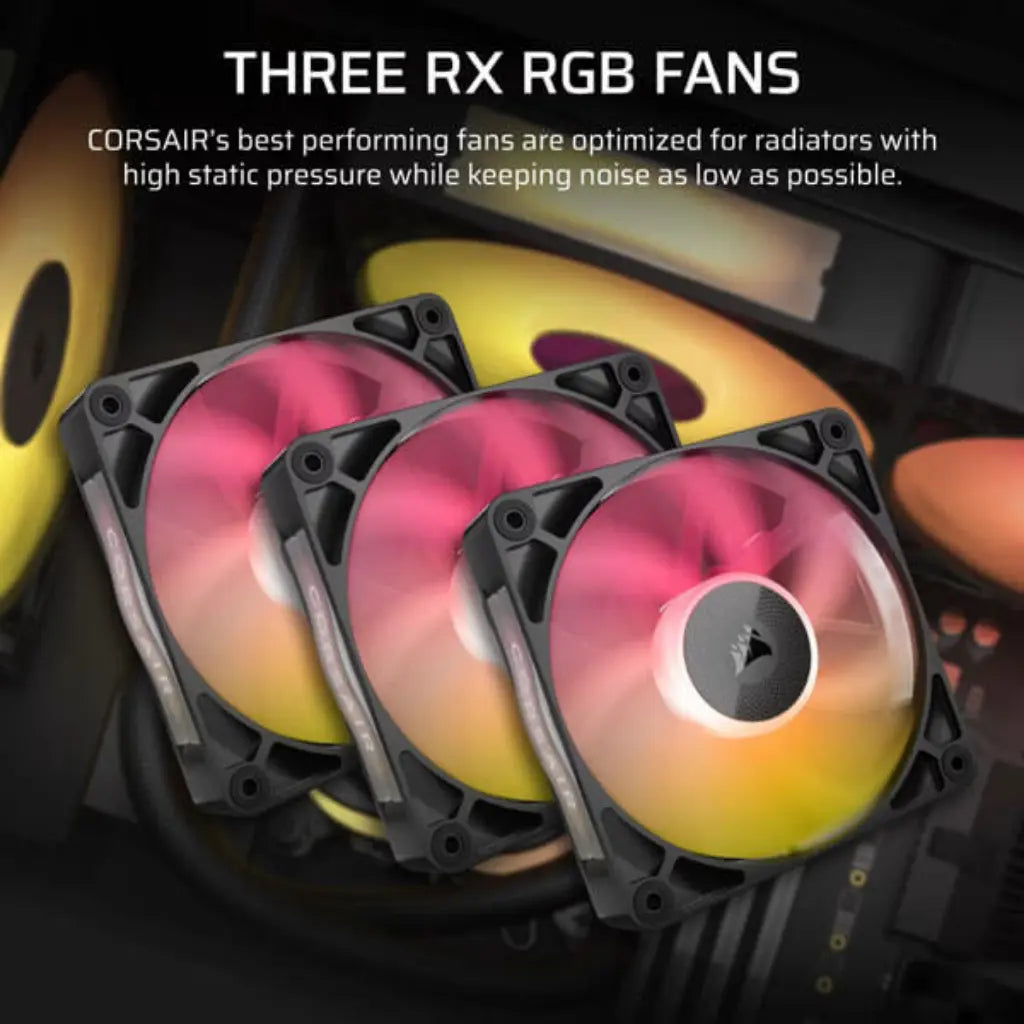 Corsair iCUE Link Titan 360 360mm RX RGB AIO Liquid CPU Cooler -tpstech.in