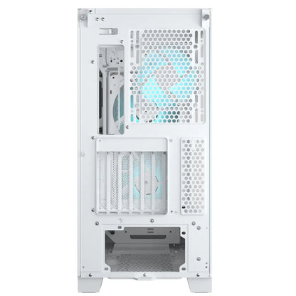 Cougar Airface Eco RGB Mid Tower PC Case with Dual 180mm ARGB PWM Fans - White-tpstech.in