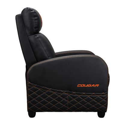 Cougar Ranger Elite Gaming Sofa Recliner 160° Adjustable Backrest Side Storage Pocket-tpstech.in